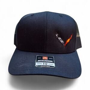 C7 Corvette Stingray Richardson 112 Trucker Hat New